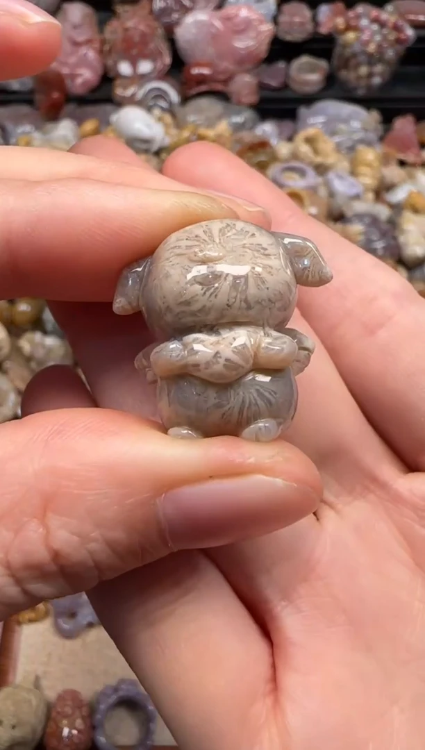 【闪购商品】硅化珊瑚（珊瑚玉）颈饰未镶嵌487