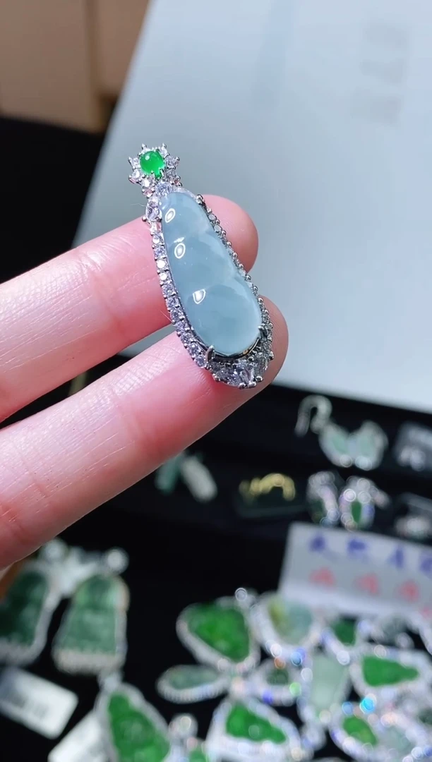 【闪购商品】翡翠未镶嵌颈饰精美翡翠-多样性只发一件H335