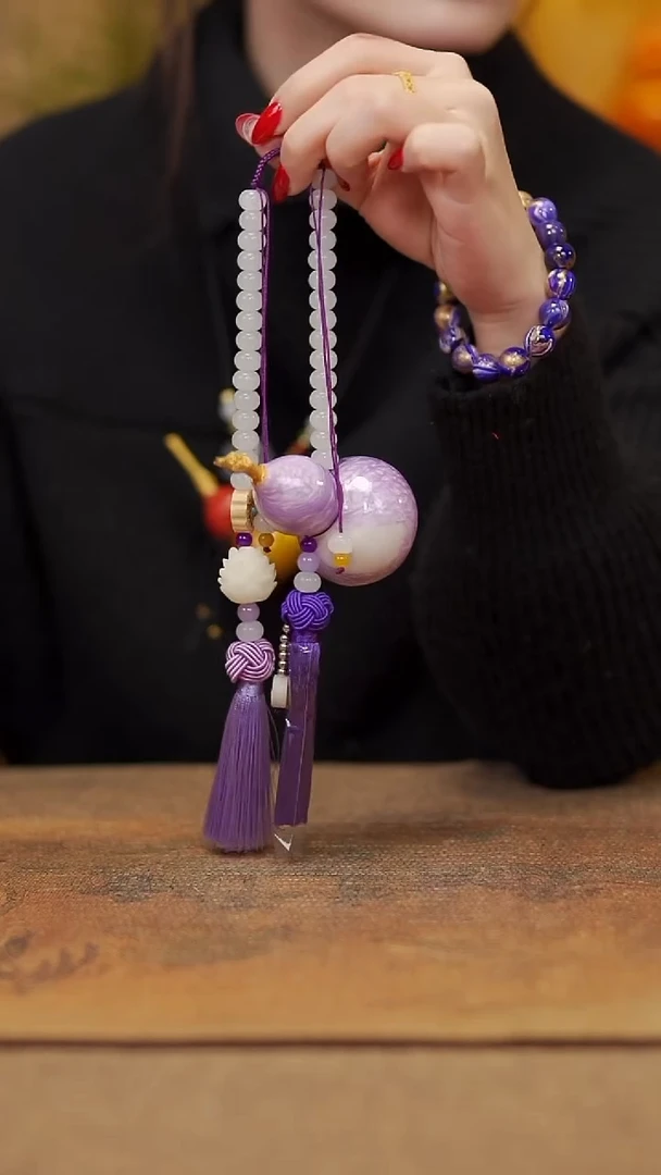 【闪购商品】335宴禾堂大漆 车挂葫芦99