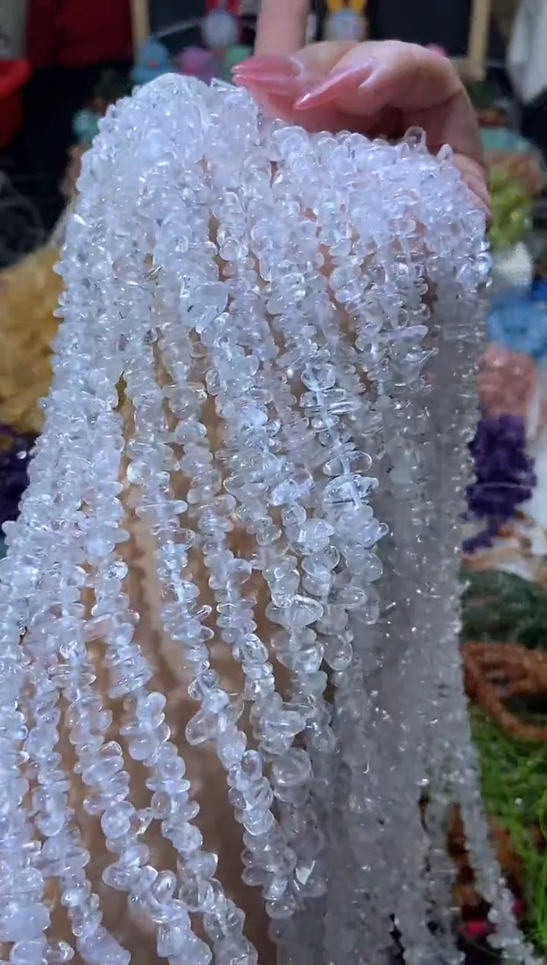 水晶珠宝半成品未镶嵌白水晶