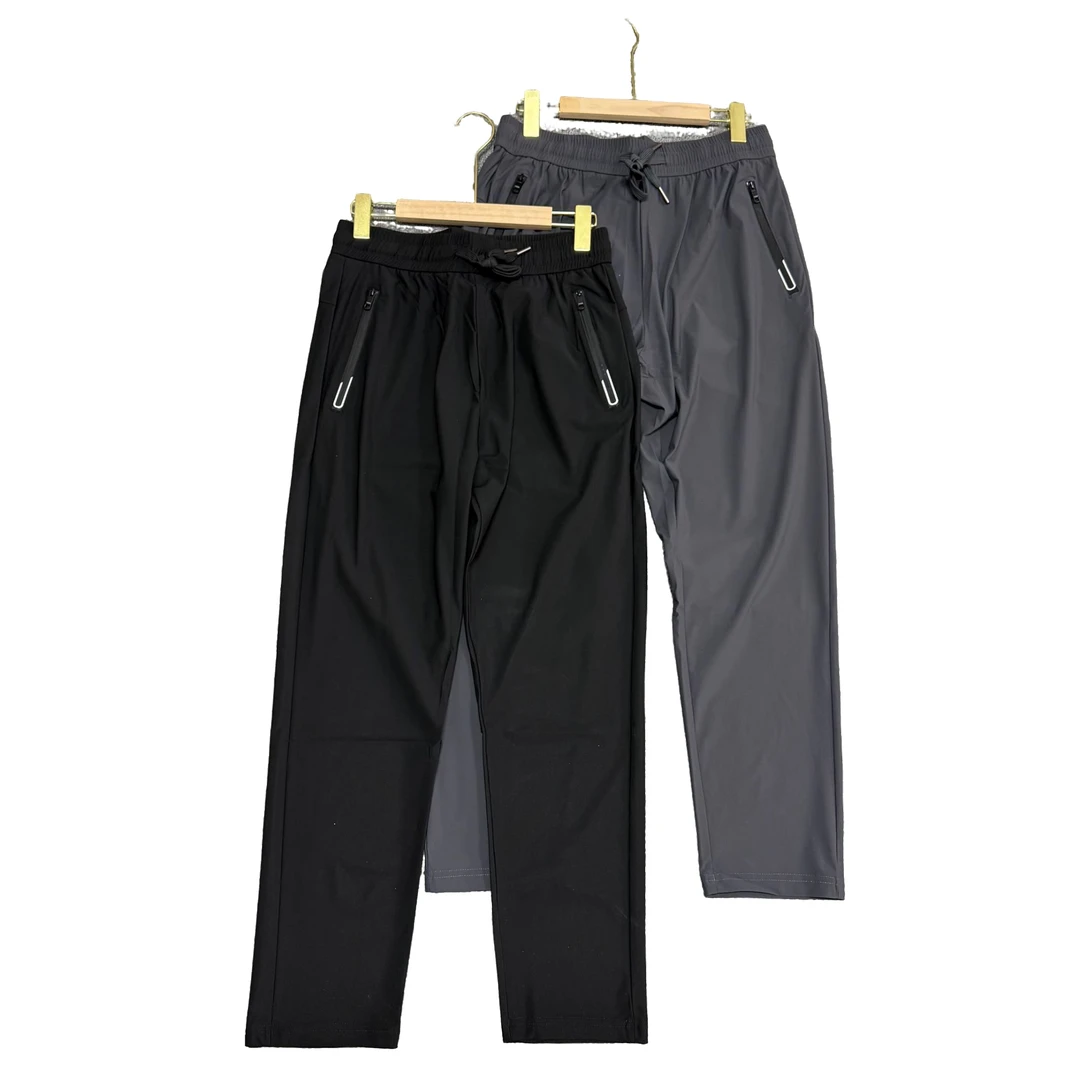 男式夏季户外运动百搭薄款透气直筒微弹长裤【71629】