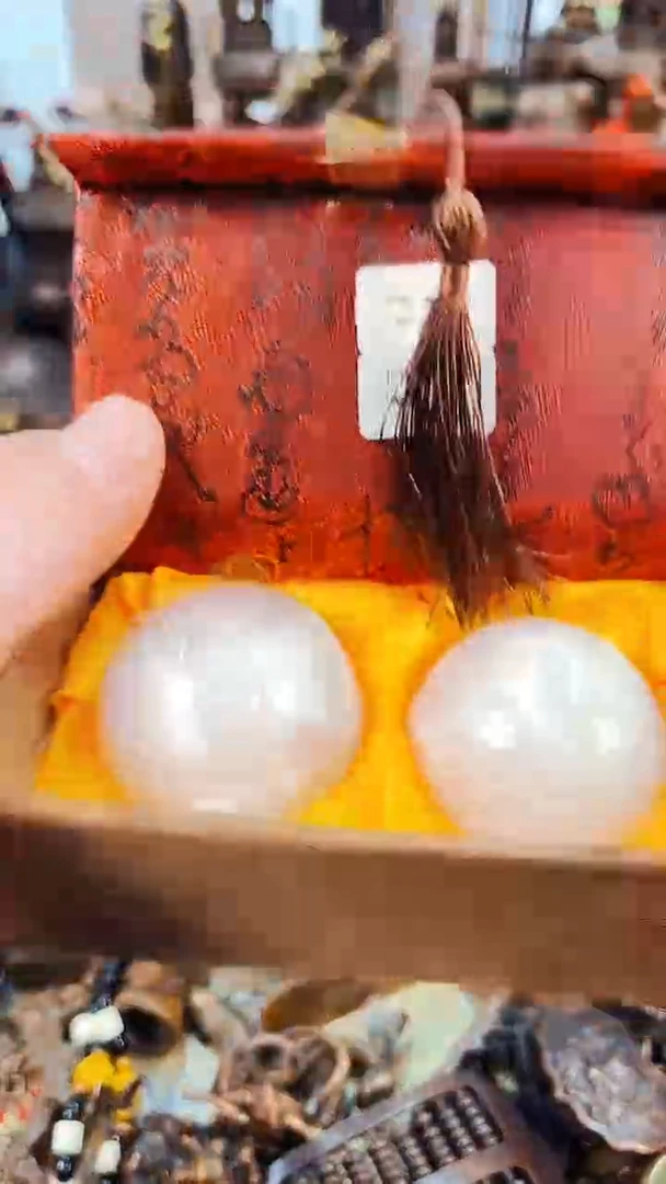 【闪购商品】贝壳把件精铜工匠 独具韵味