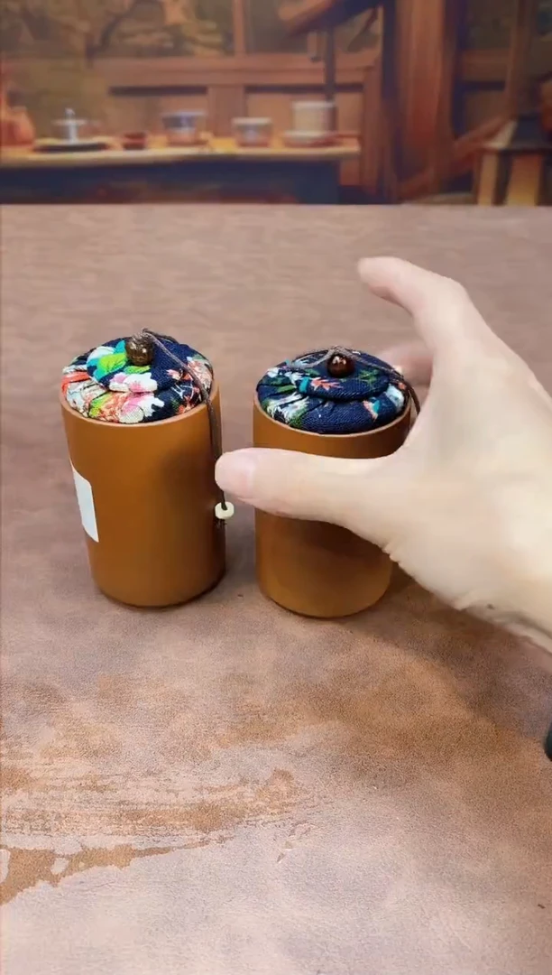 【闪购商品】闲茶·淡器精选@@@@@@@@茶叶罐一对