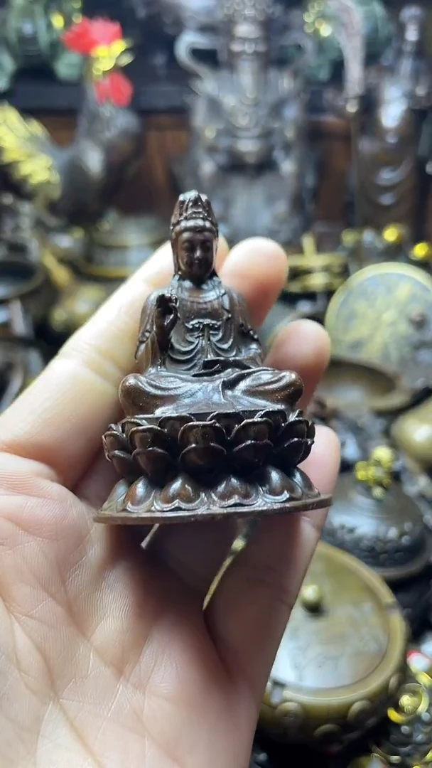 闪购链接，点击下单，有运费险，铜摆件