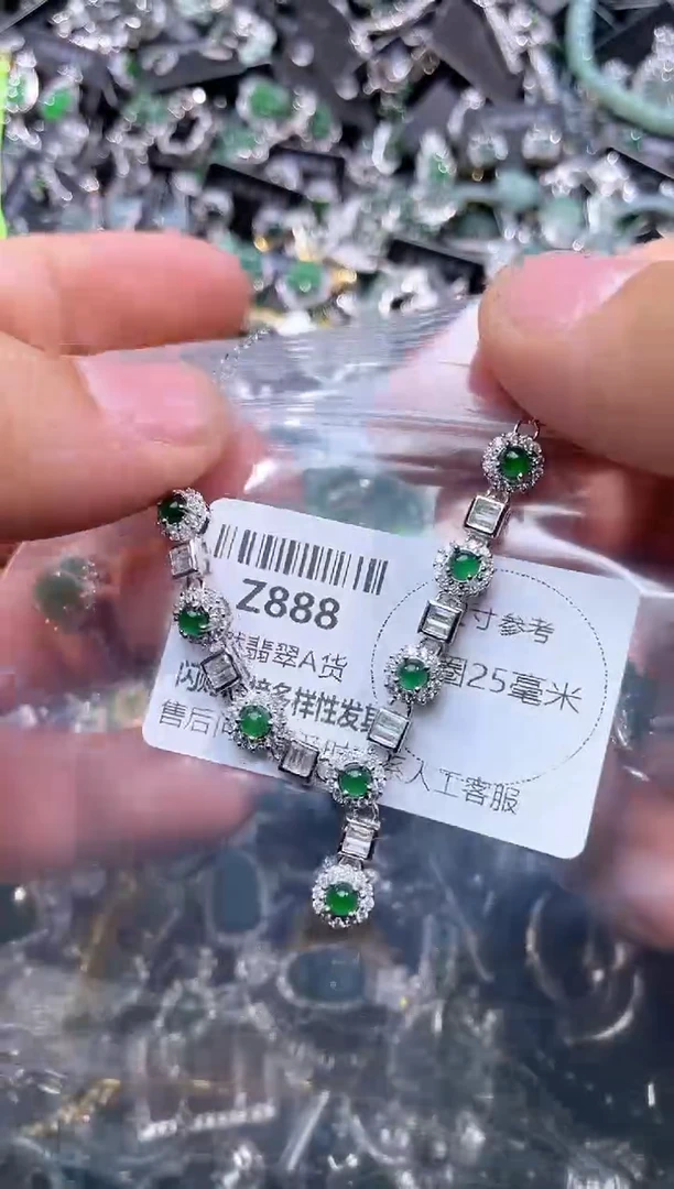 【闪购商品】翡翠颈饰未镶嵌Z888项链