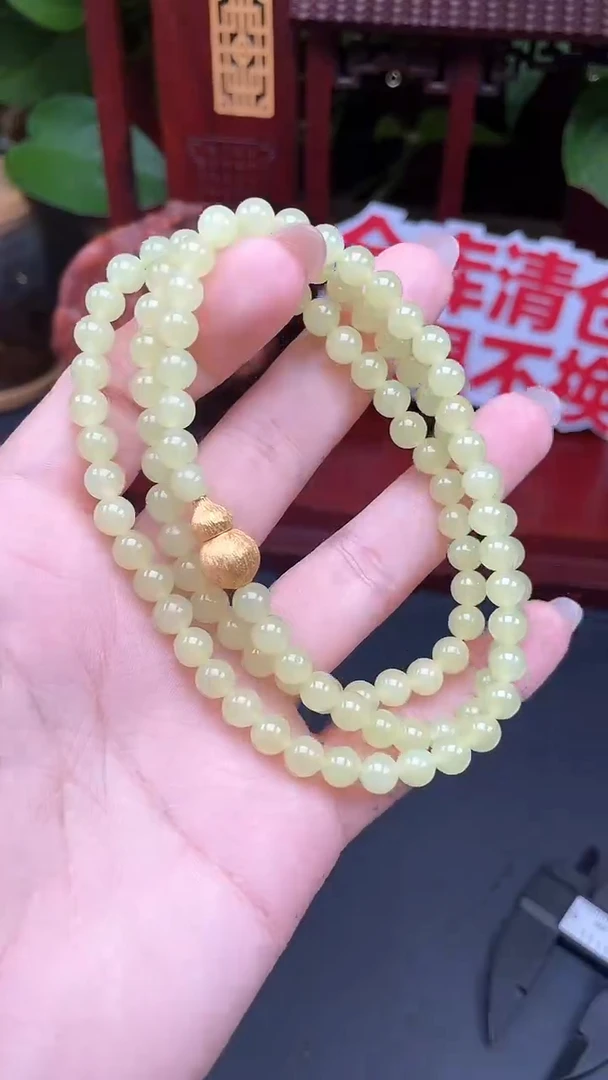 颈饰未镶嵌和田玉项链XA37多样性发其一