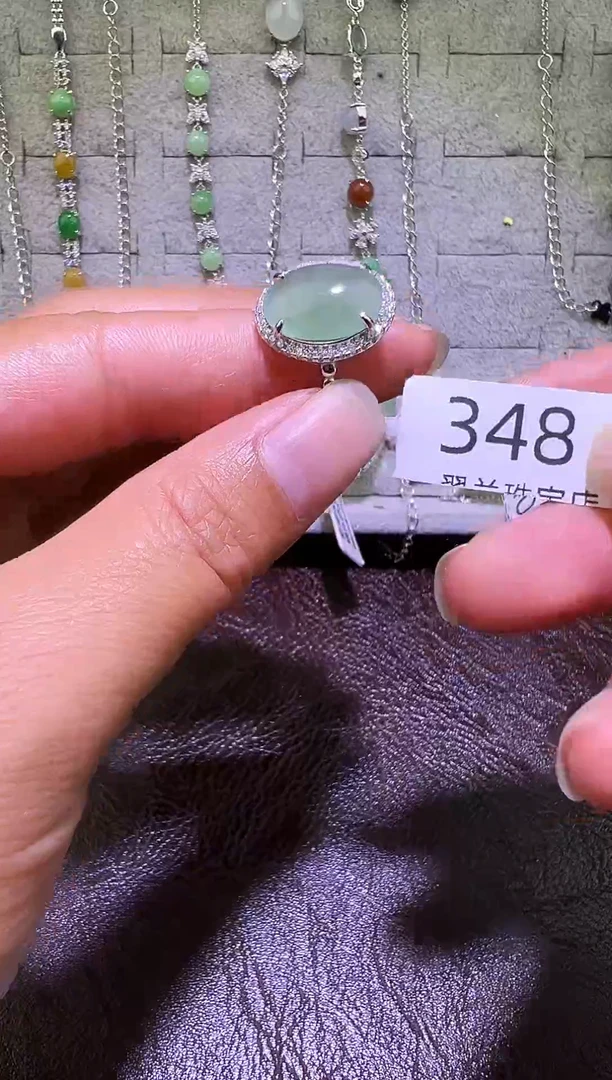 银S925镶嵌戒指翡翠戒指