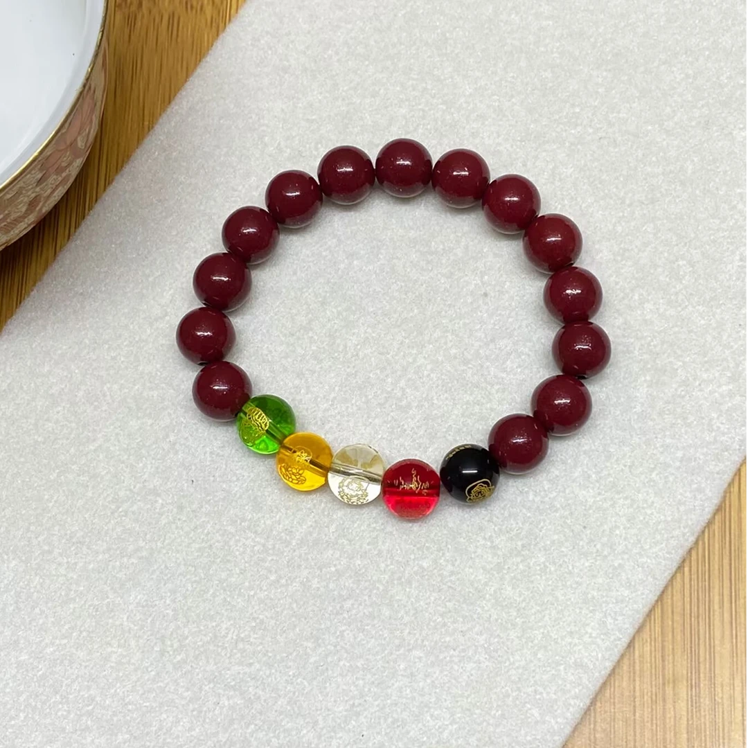 ZS 10mm五财单圈搭配款手串