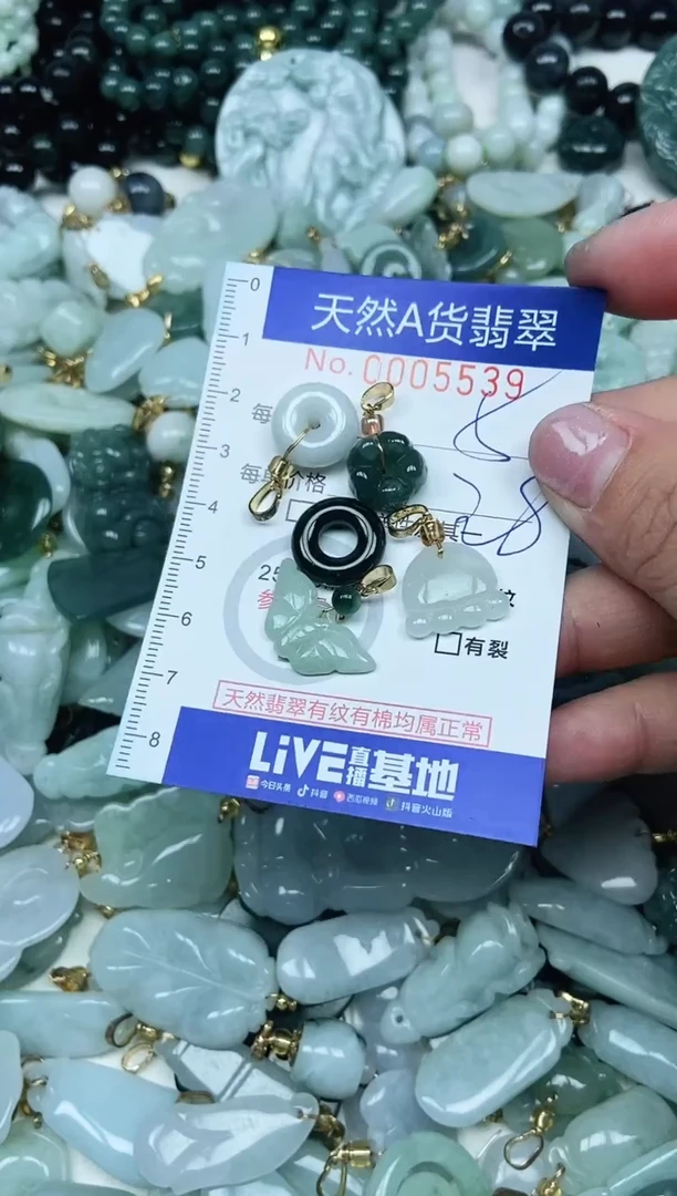 【闪购商品】翡翠吊坠(不含链)未镶嵌翡翠