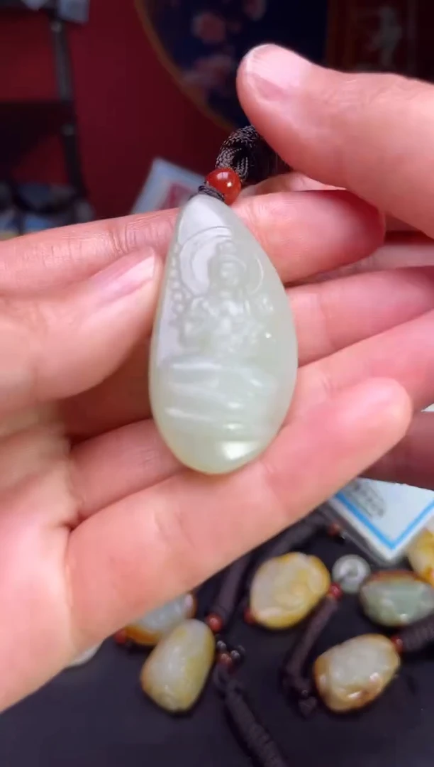 颈饰未镶嵌和田玉123