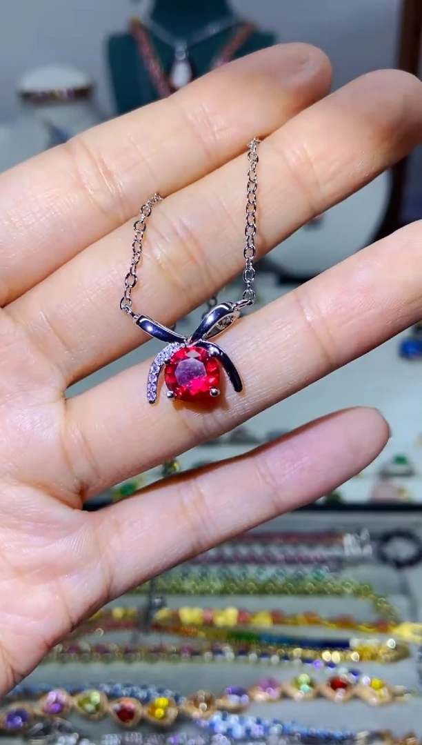 银S925镶嵌戒指烟晶36