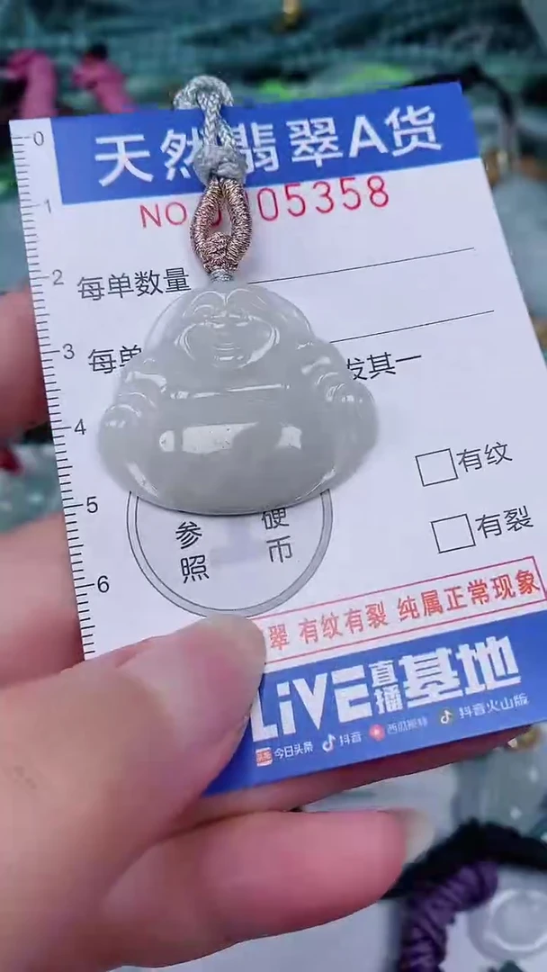 翡翠未镶嵌颈饰00005358