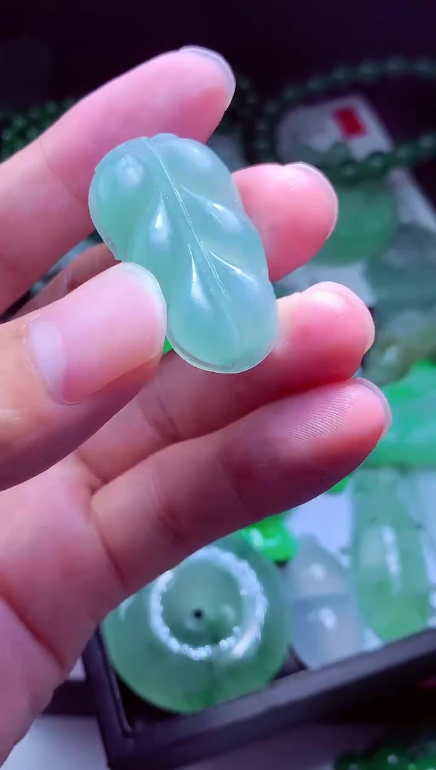 未镶嵌定制翡翠彭*#翡翠毛货定制
