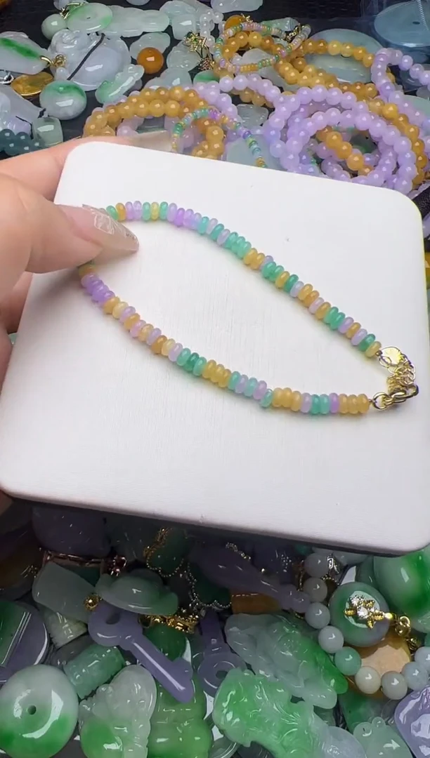 翡翠未镶嵌颈饰天然缅甸翡翠吊坠