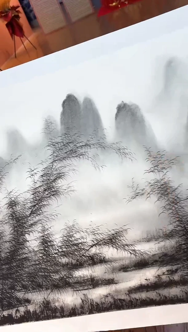 【闪购商品】国画周建真老师亲笔绘画作品29-59