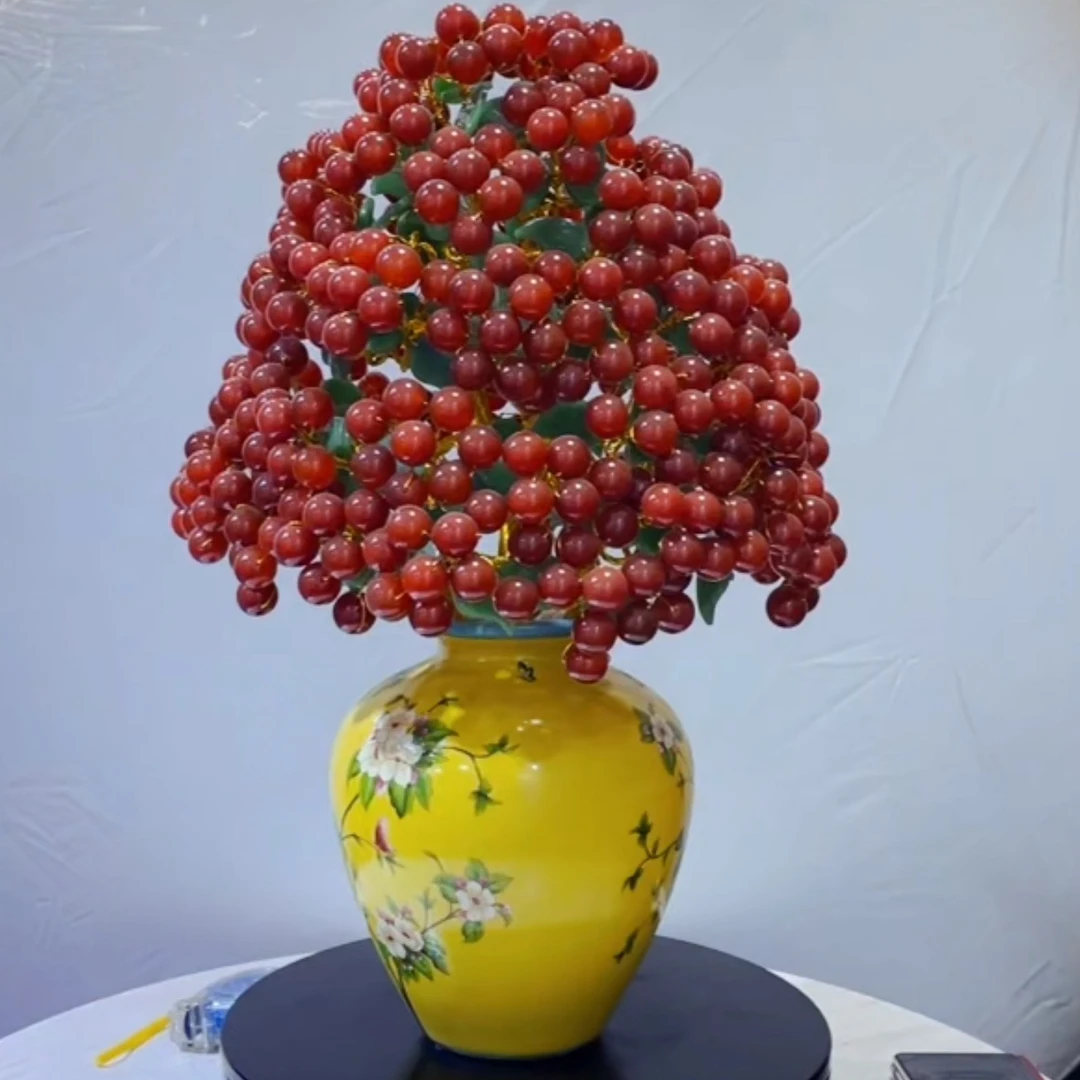 【卓越轻奢原创】福满鸿运当头摆件陶瓷摆件手工点缀精美