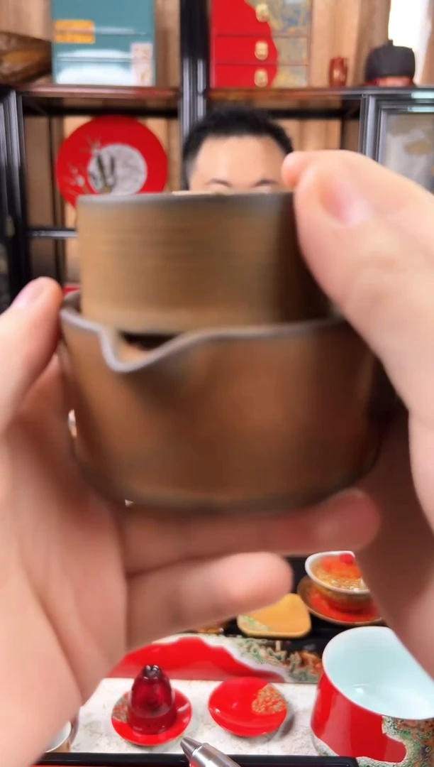 茶杯太古大漆一体茶壶