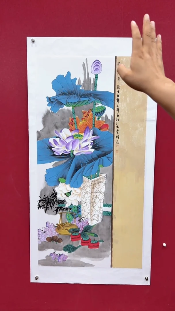 国画国画绘画山水花鸟