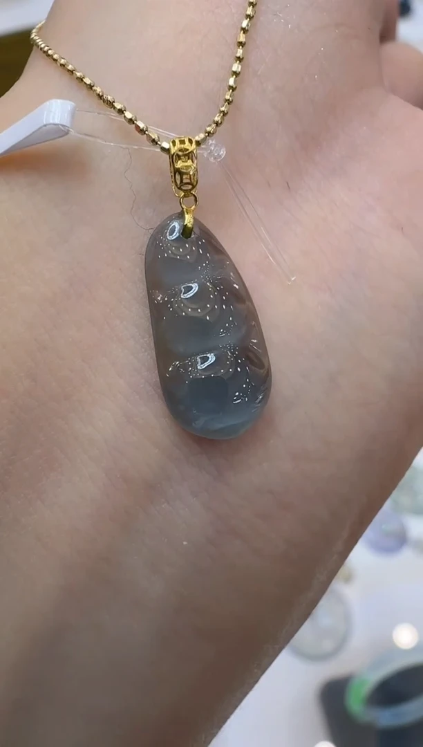 【闪购商品】翡翠吊坠(不含链)18K金镶嵌多样性团购发一件
