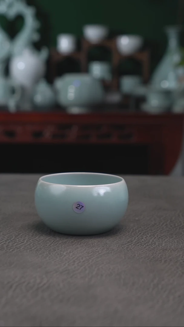27号天蓝精品禅定无纹--y