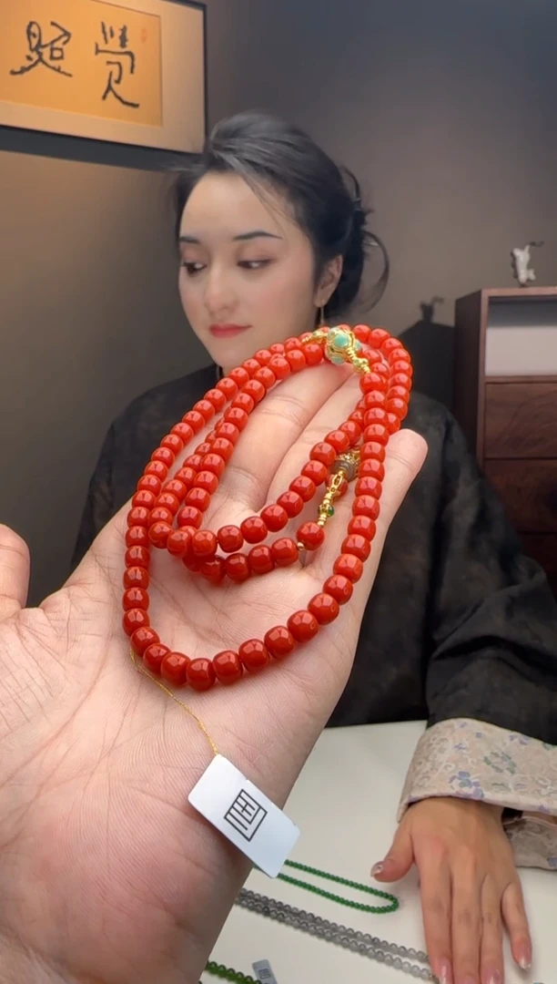 颈饰未镶嵌南红玛瑙南红项链
