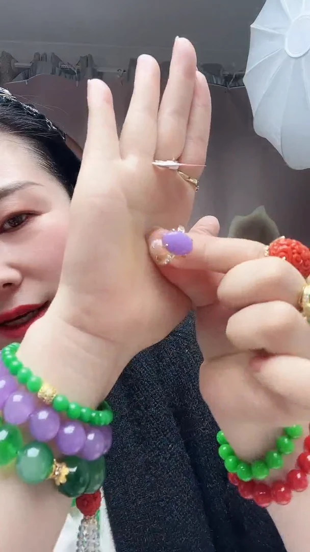 【闪购商品】翡翠戒指14K金镶嵌C5号