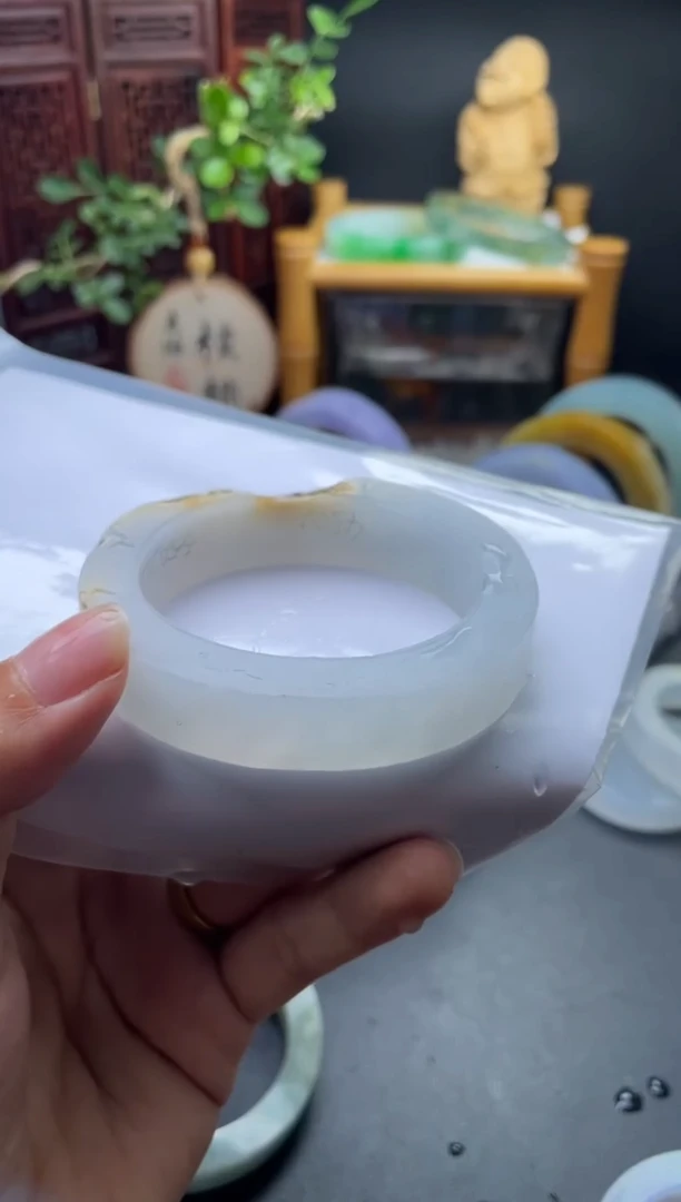 定制翡翠毛胚手镯未镶嵌毛胚定制