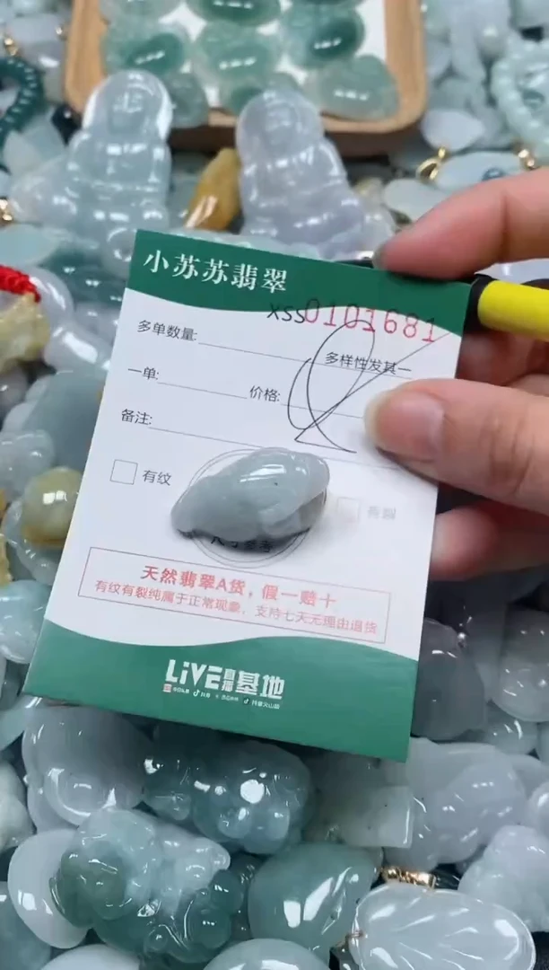 【闪购商品】翡翠颈饰未镶嵌闪购商品0101681