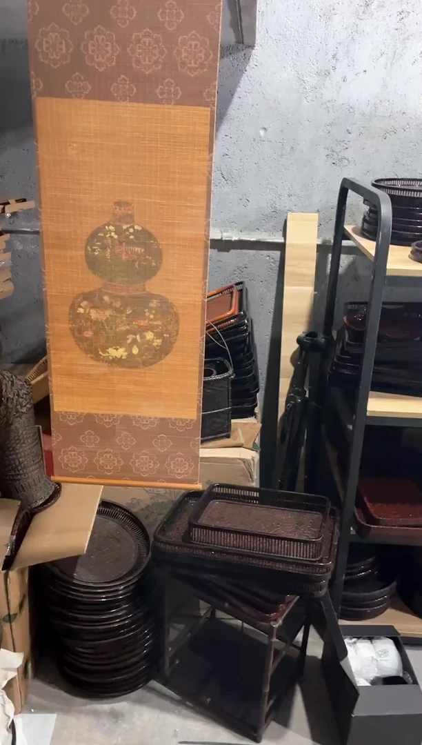 竹丝葫芦挂画   30*100cm