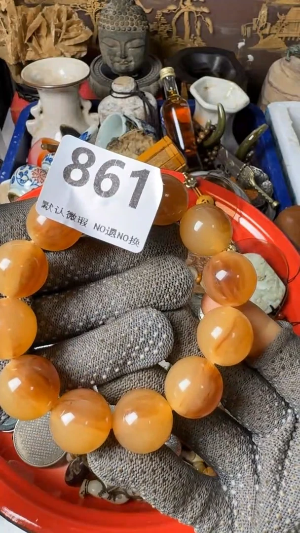 复古小*工艺品串串861