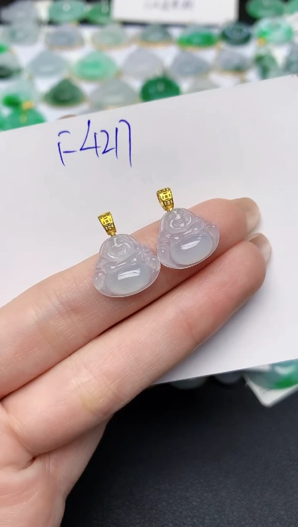 颈饰未镶嵌翡翠天然缅甸A货翡翠百元以上9元证书费自理