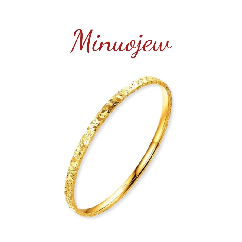 【大促价】MiNUO/金艺4n碎冰冰手镯镀真金轻奢送女友礼物