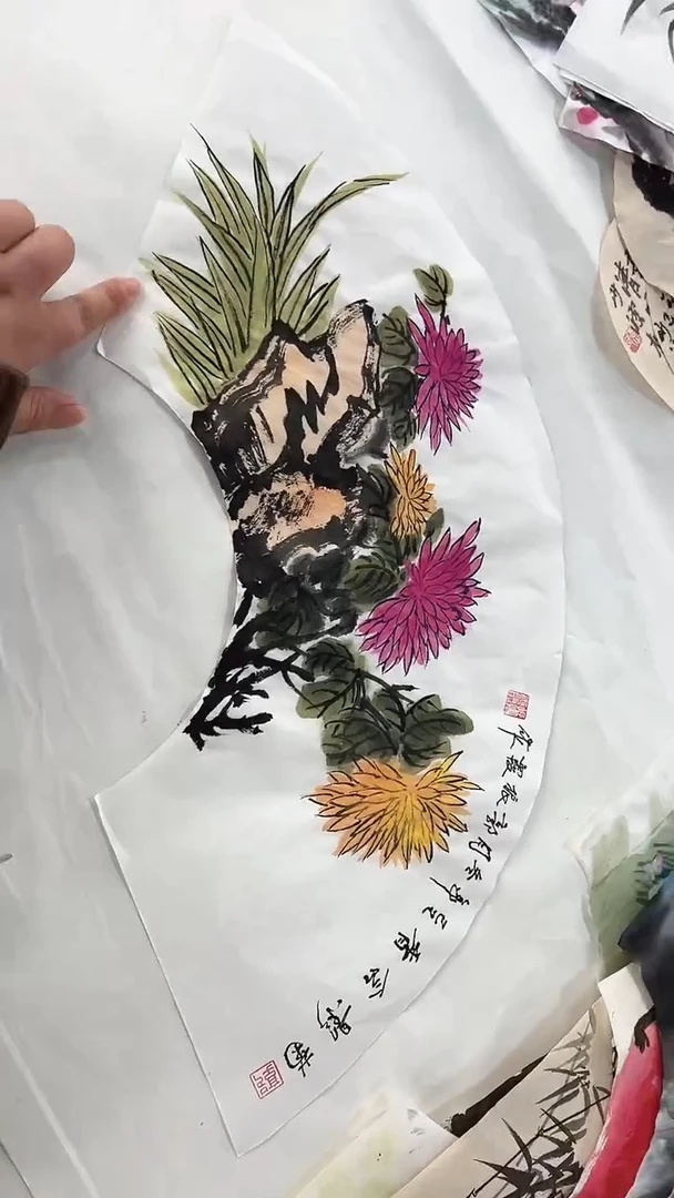 国画直播福利/国画/花鸟