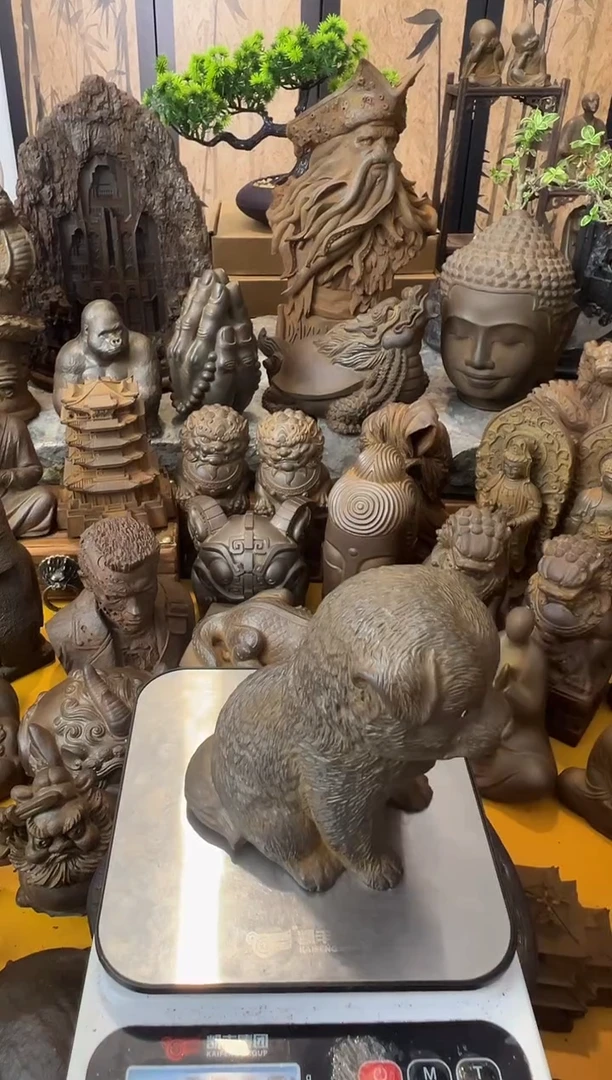 铁国潮家居创意摆件-旺财