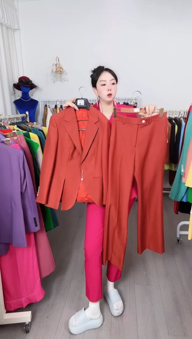 S码喇叭裤套装（默认微瑕、不退不换）