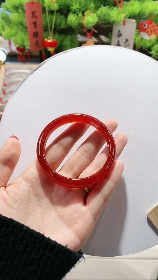 【闪购商品】玛瑙/玉髓手镯未镶嵌155-54