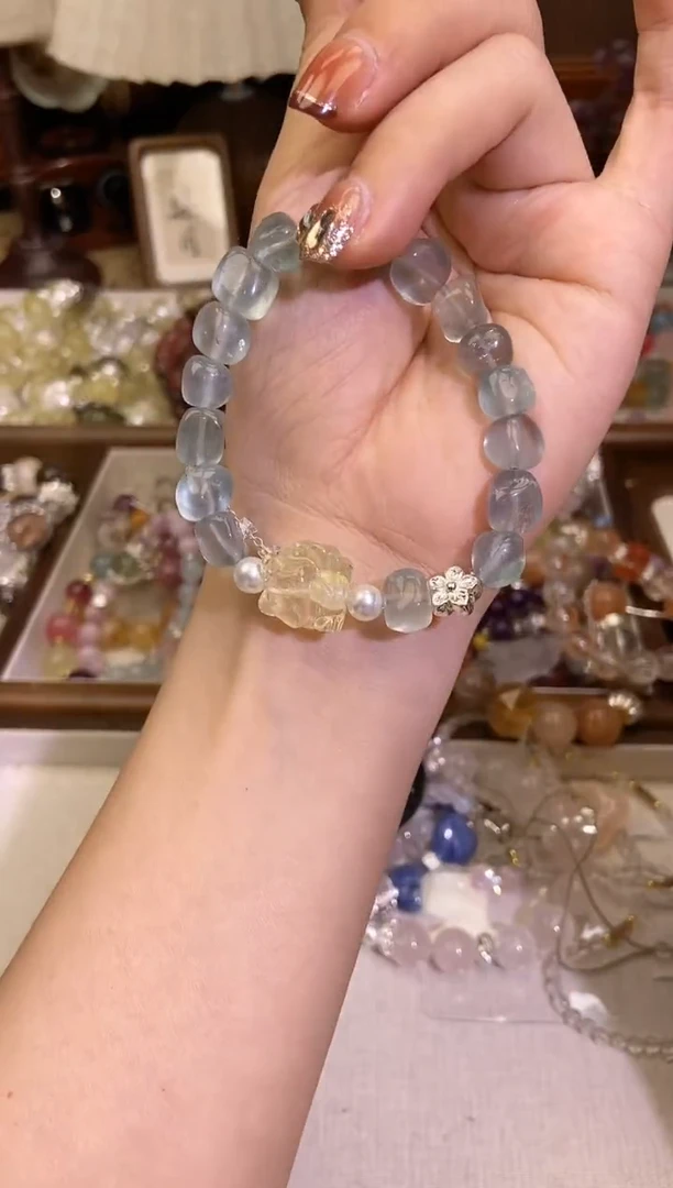 【闪购商品】萤石手链未镶嵌502手串