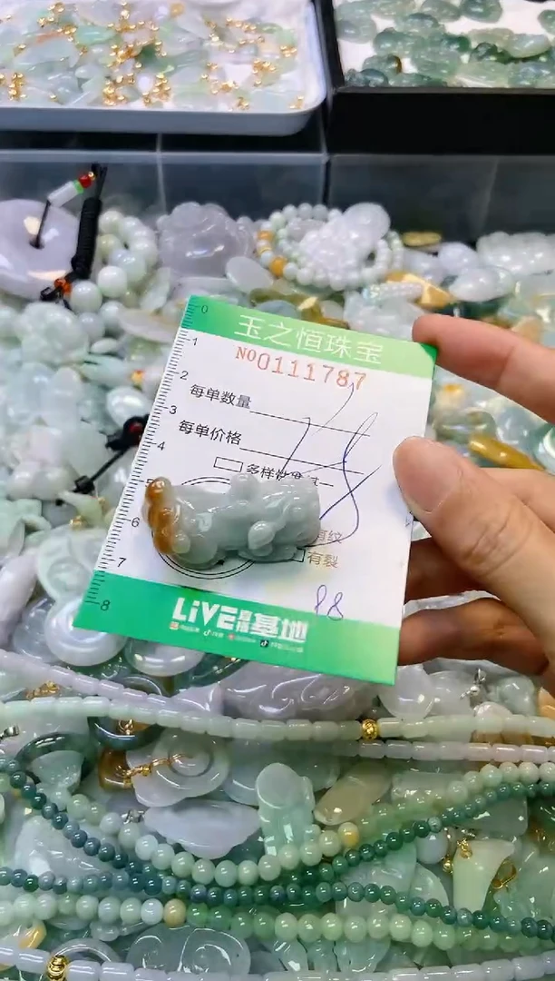 翡翠未镶嵌颈饰闪购0111787