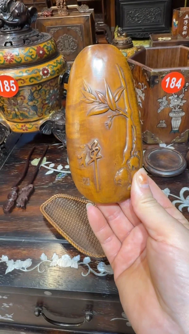 木木头款小叶黄杨木竹子茶泽