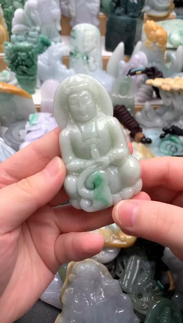 吊坠(不含链)未镶嵌翡翠1