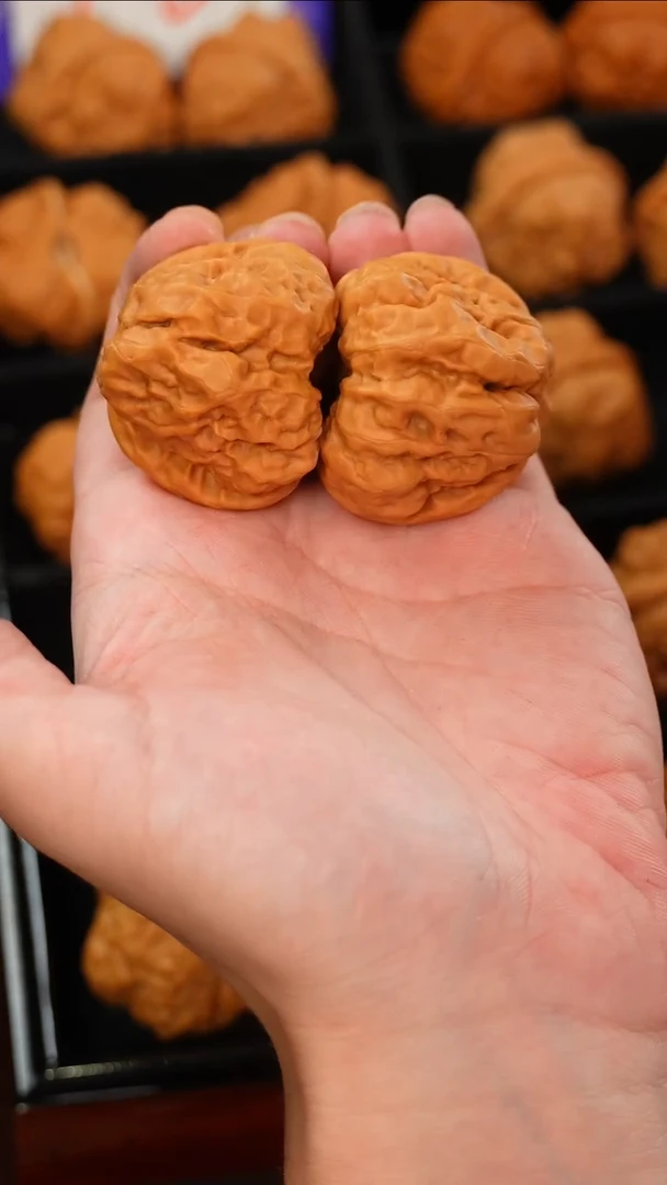 文玩核桃把件40哈莫头