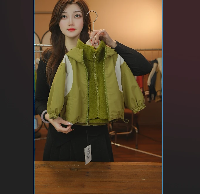 2026春秋新款卡通玩偶儿童潮酷外套33662