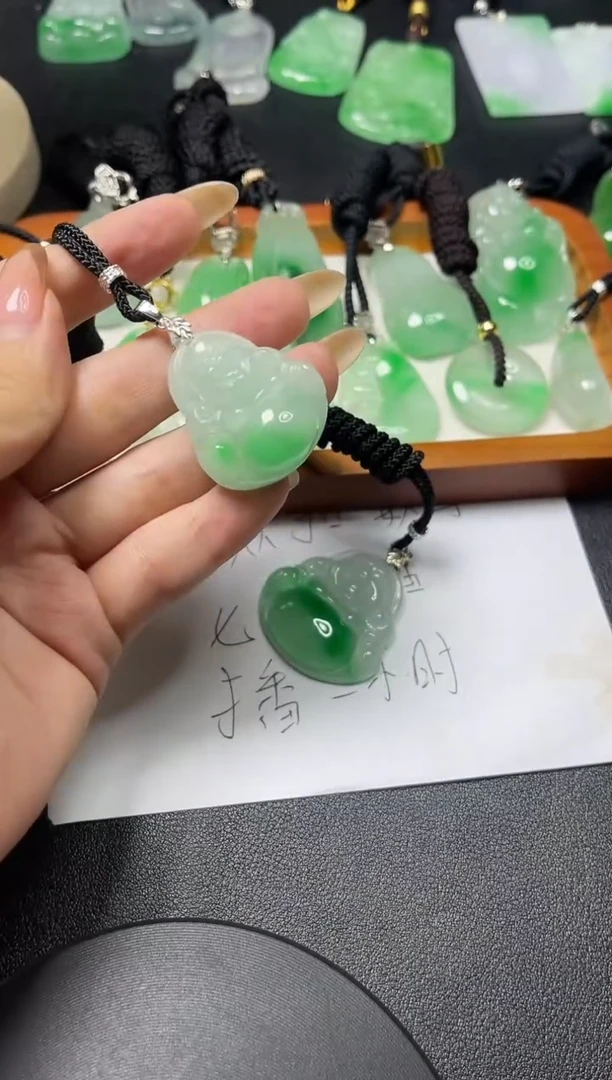 颈饰未镶嵌翡翠所见即所得 一图一物