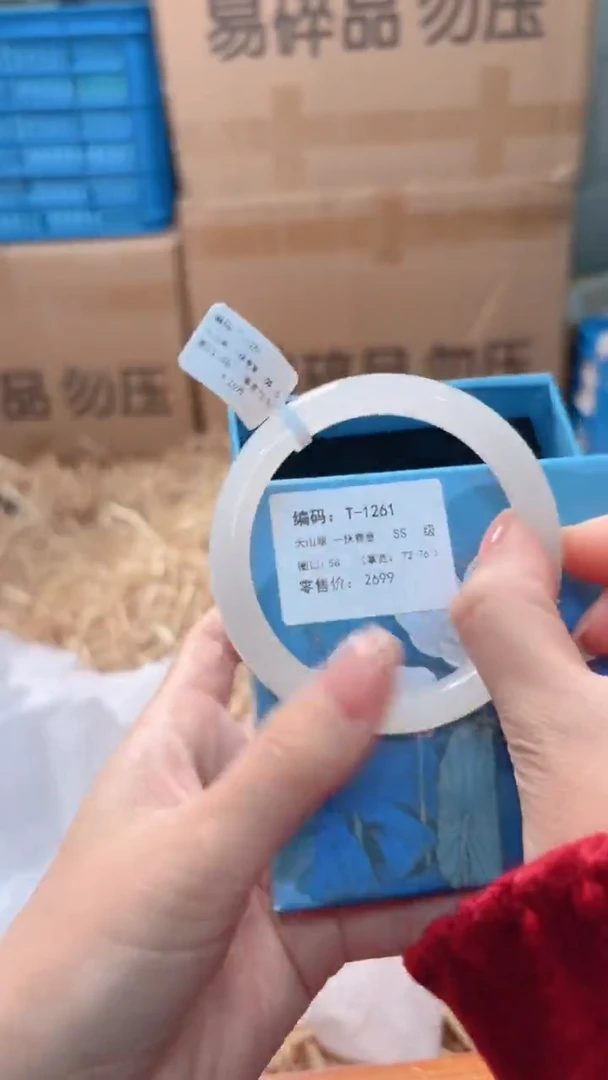 未镶嵌手镯石英质玉T-1261