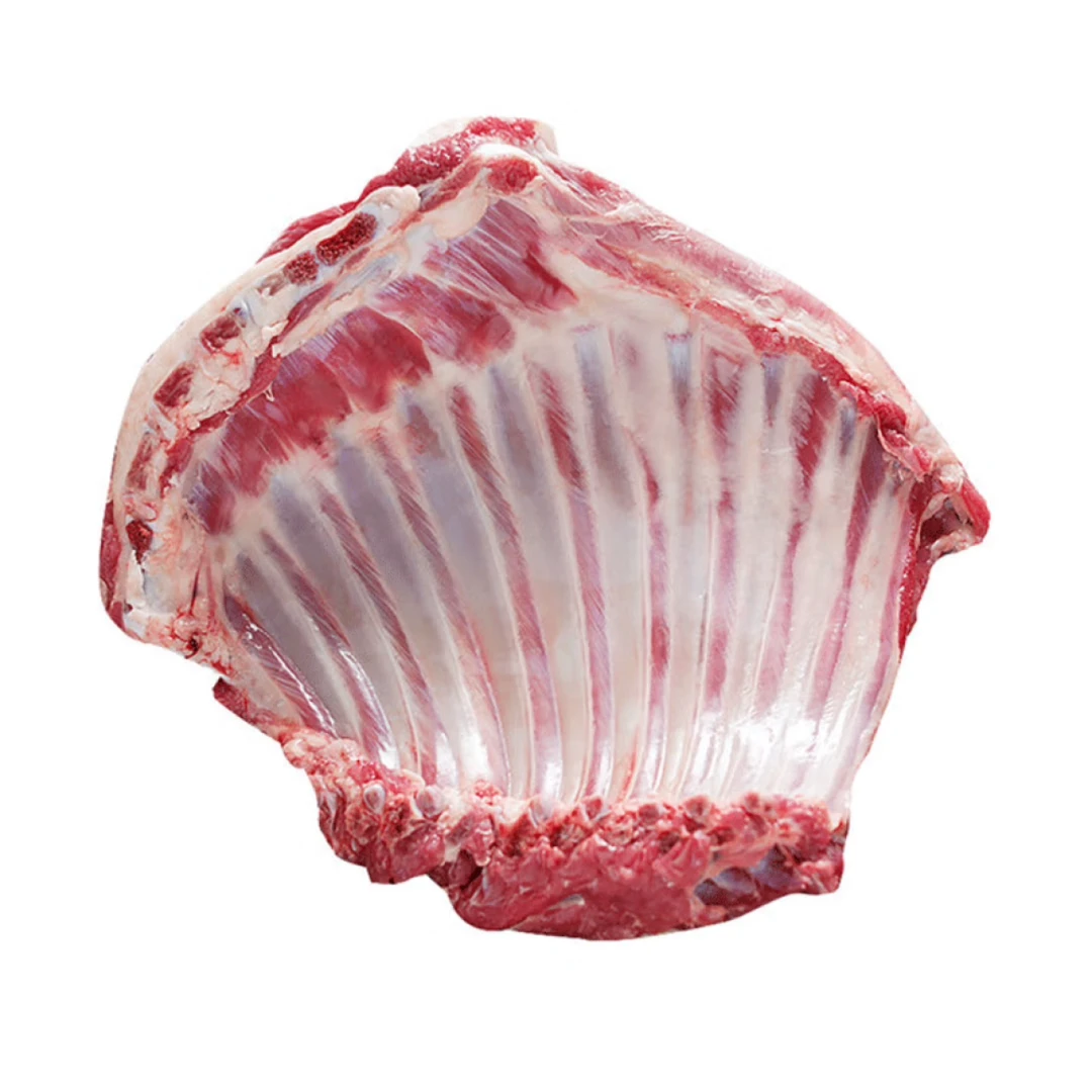 【呼伦贝尔】【5斤】羔羊排草原散养原切整扇羊排烧烤食材
