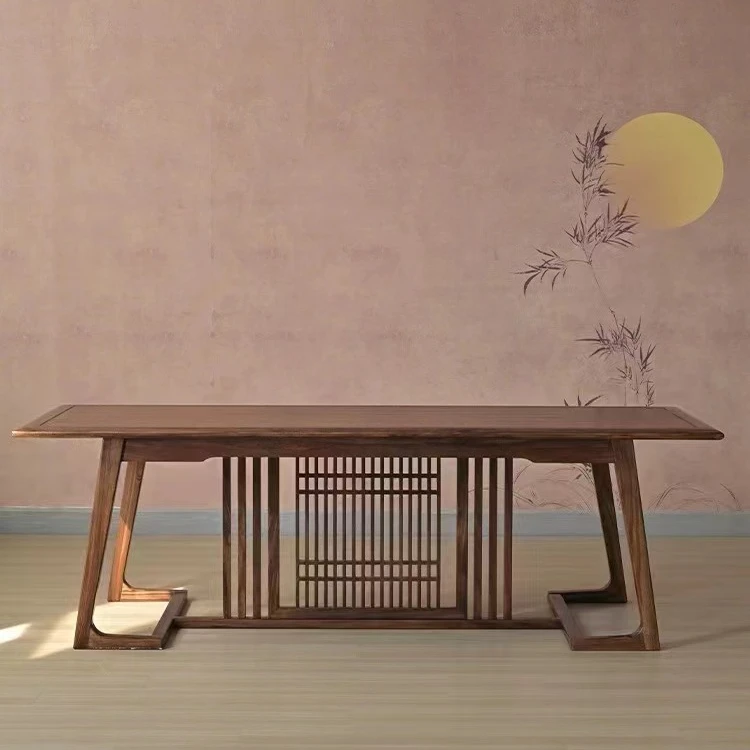 顾客了缘 上楼  胡桃色  1.6米+1主+4客+罗汉床（配好坐垫）