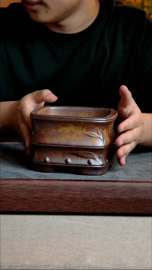 12*8内径尺寸紫砂花盆