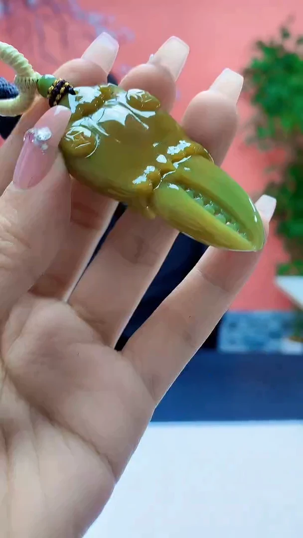 未镶嵌定制翡翠4898ty-毛货挂件45