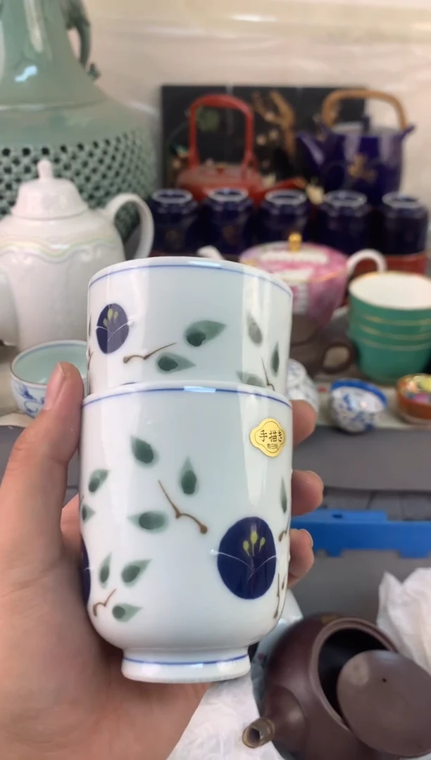 【闪购商品】瓷片茶杯酒杯茶盏