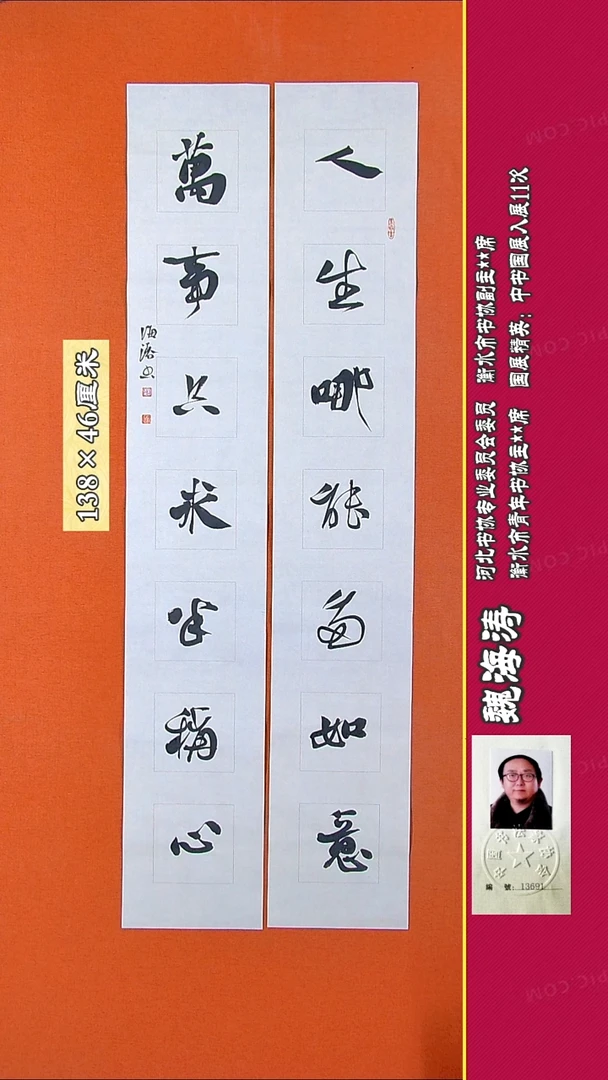 书法9R魏海涛书法作品